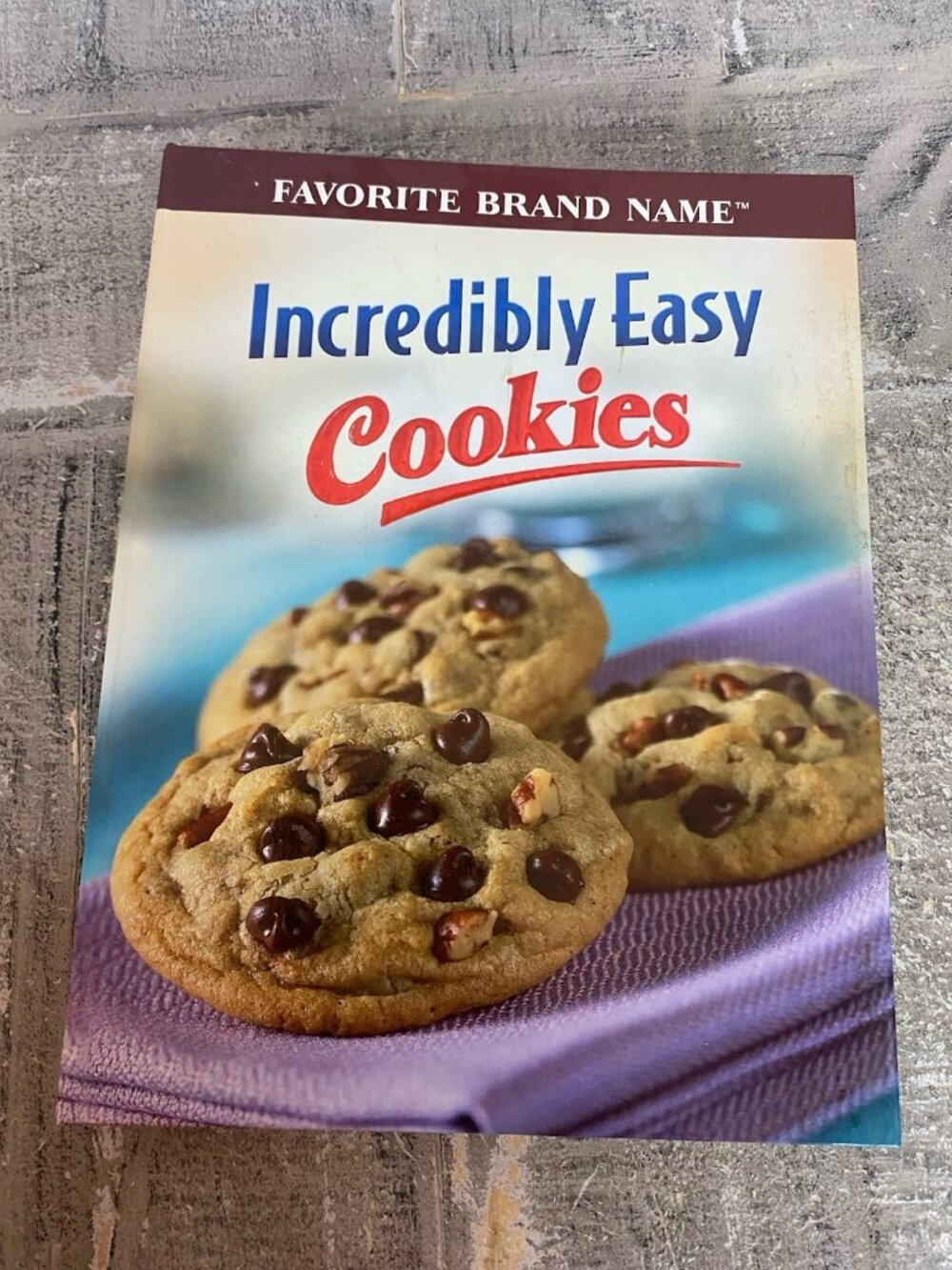 Favorite Brand Name Incredibly Easy Cookies-Spiral Cookbook Great Shape! BAKING!